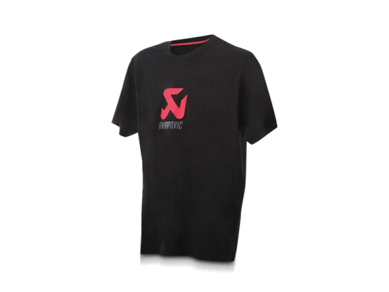 Akrapovic Mens Logo Black T-Shirt - Small 801206