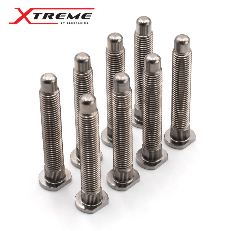 BLOX Racing Honda Xtreme Titanium Wheel Studs 12 x 1.50mm - Set of 8 BXAC-00176