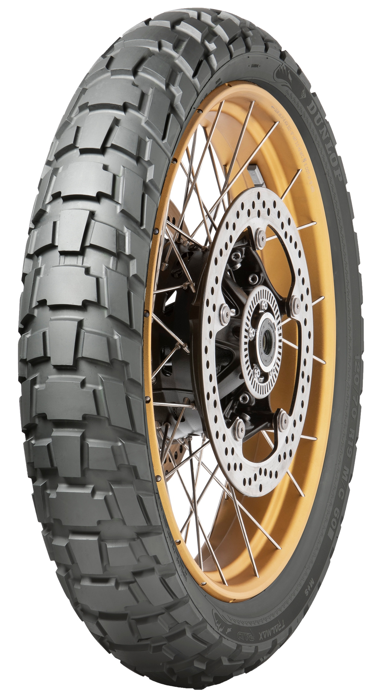 DUNLOP Tire Trailmax Raid Front 110/80r19 59t Radial Tl 45260401