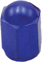 DRC Air Valve Caps Blue 2/Pk D58-03-102