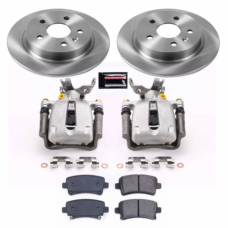 Power Stop 14-15 Chevrolet Malibu Rear Autospecialty Brake Kit w/Calipers