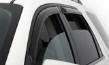 AVS 06-10 Hyundai Accent Ventvisor In-Channel Front & Rear Window Deflectors 4pc - Smoke 194422