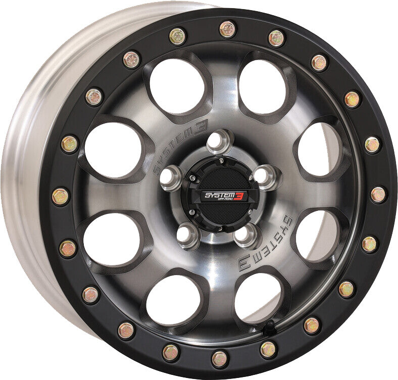 SYSTEM 3 Sb7 Bl Wheel 15x7 4+3 (+10mm) 5/4.5 Titanium 15S3-7644