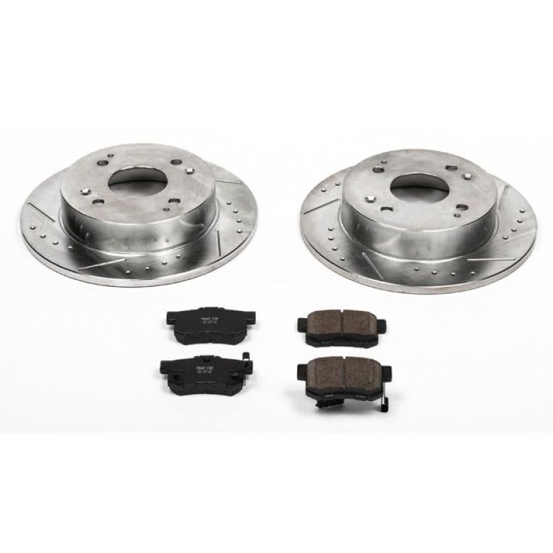 Power Stop 1997 Acura CL Rear Z23 Evolution Sport Brake Kit