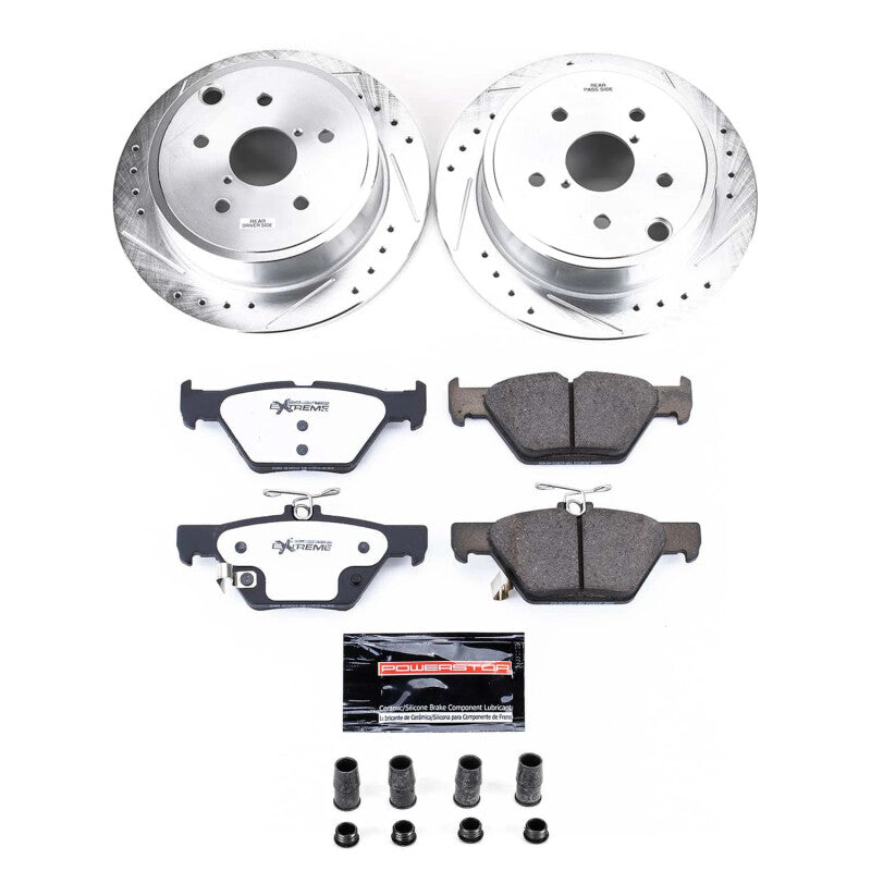 Power Stop 2021 Subaru WRX Rear Z26 Street Brake Kit K9014-26