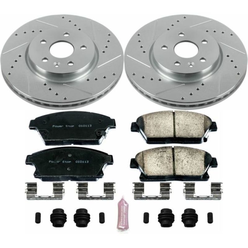 Power Stop 15-16 Chevrolet Trax Front Z23 Evolution Sport Brake Kit