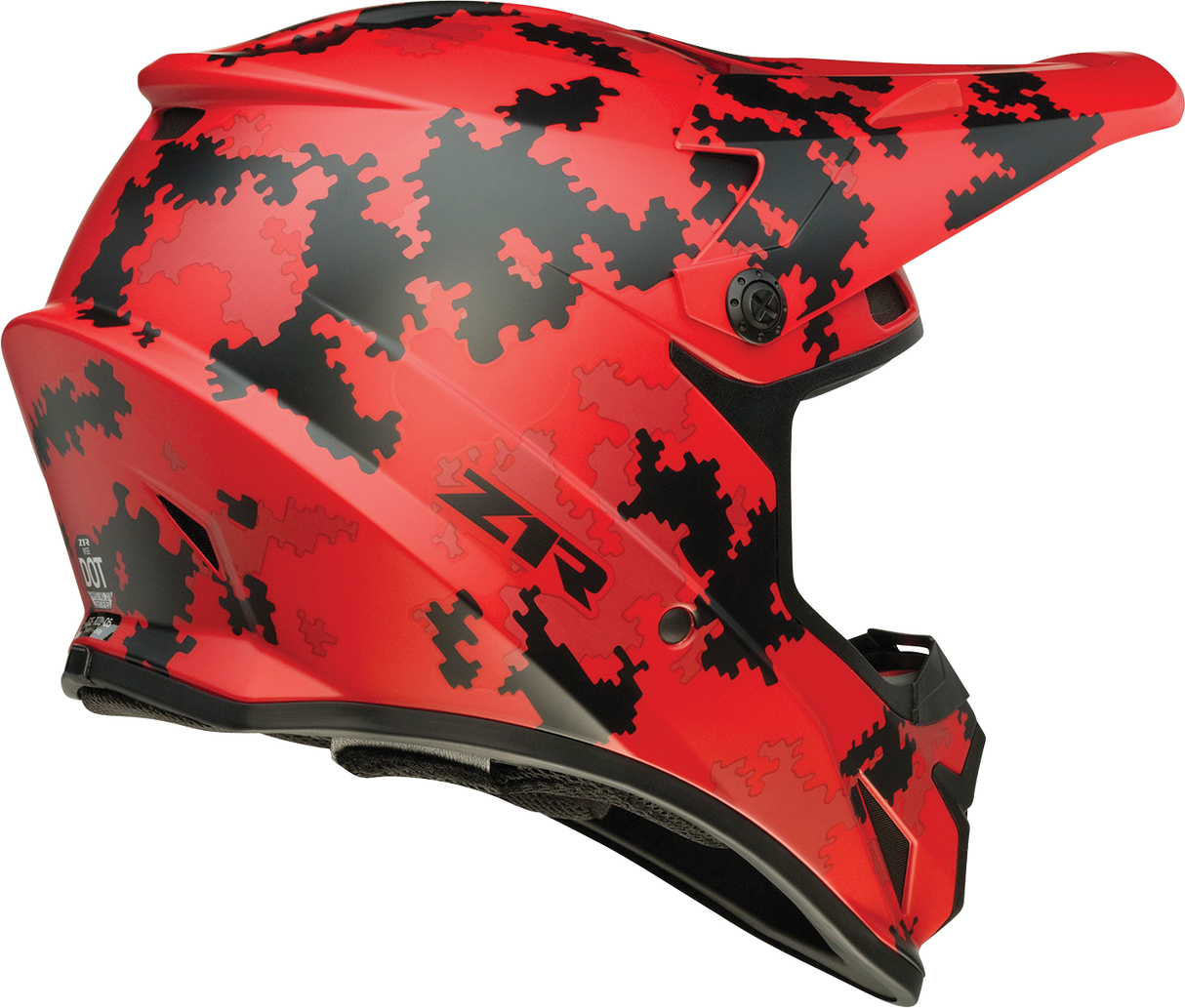 Z1R Rise Helmet - Digi Camo - Red - Medium 0110-7282