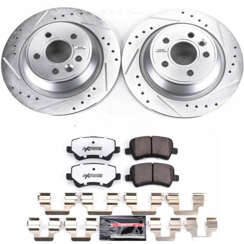 Power Stop 12-15 Land Rover Range Rover Evoque Rear Z36 Truck & Tow Brake Kit