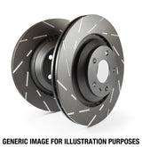 EBC 05-06 Pontiac GTO 6.0 (Vented Rear Rotors) USR Slotted Rear Rotors USR7301