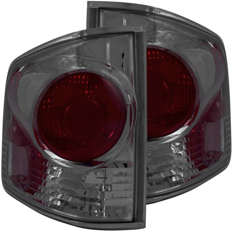 ANZO 1995-2005 Chevrolet S-10 Taillights Smoke 3D Style 211166