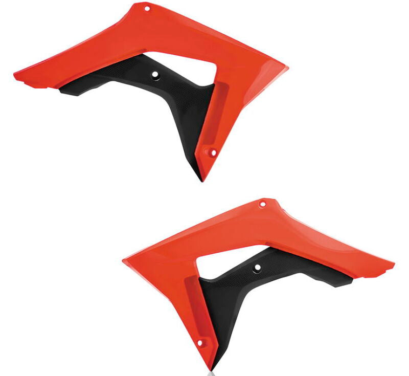 Acerbis 17-22 Honda CRF250R/ CRF450R/ CRF450R-S Radiator Shroud - Red/Black