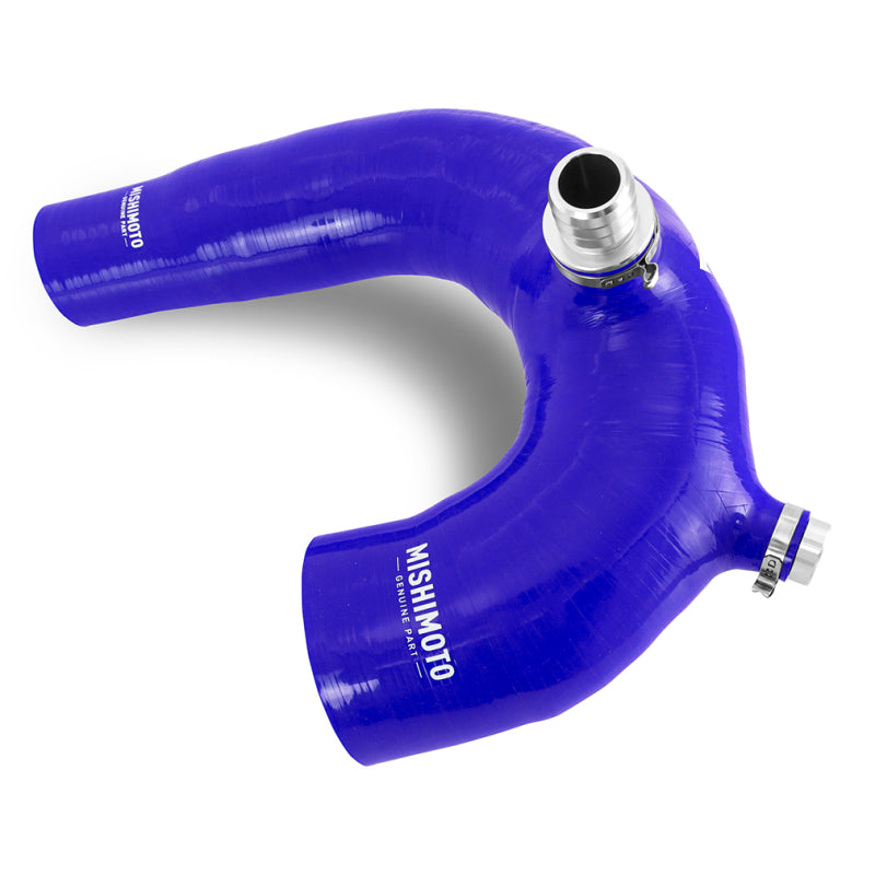 Mishimoto 2016+ Polaris RZR XP Turbo Silicone Intake J-Tube - Blue