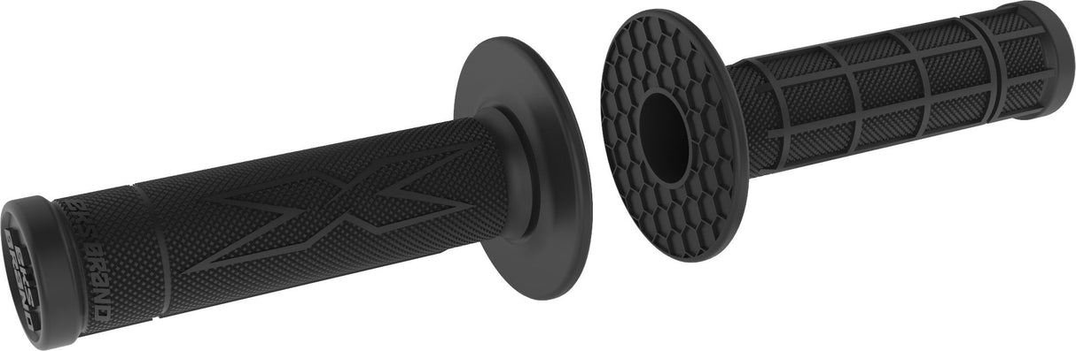 EKS BRAND Softidium Half Waffle Grip Black 067-20180