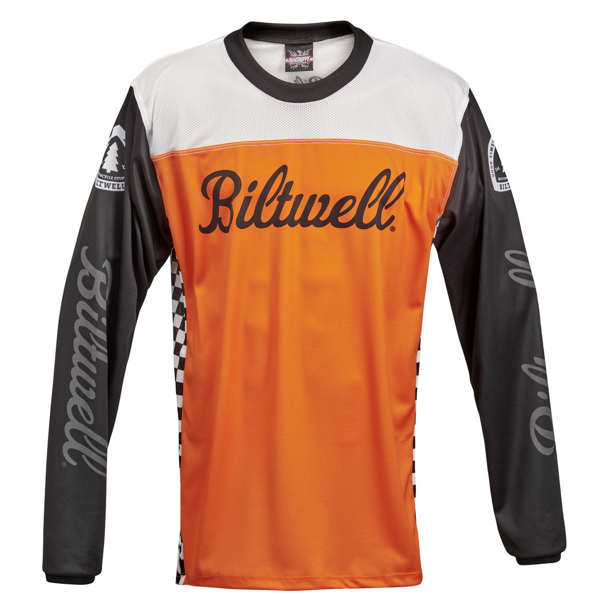 BILTWELL Good Times Jersey - Orange/Black - 2XL 8120-087-006