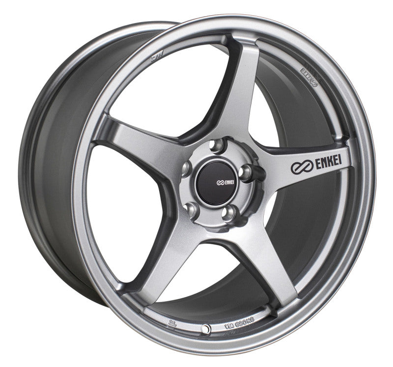 Enkei TS-5 18x8.5 5x108 40mm Offset 72.6mm Bore Storm Grey Wheel