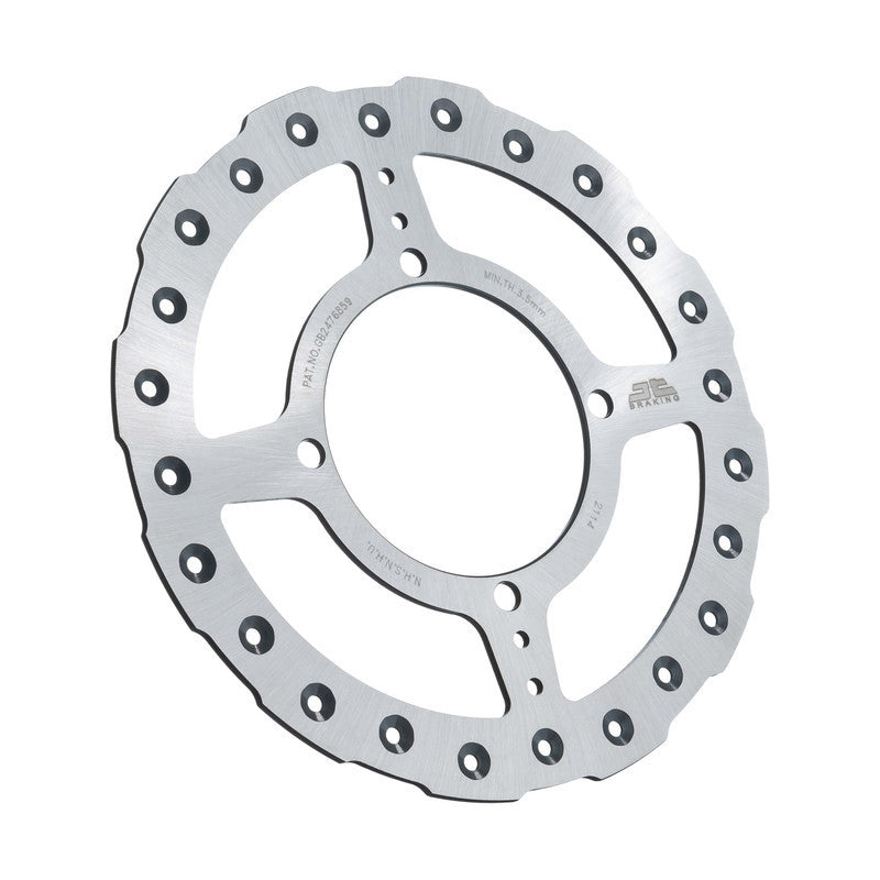 JTFront Brake Rotor Ss Self Cleaning KawJTD2114SC01