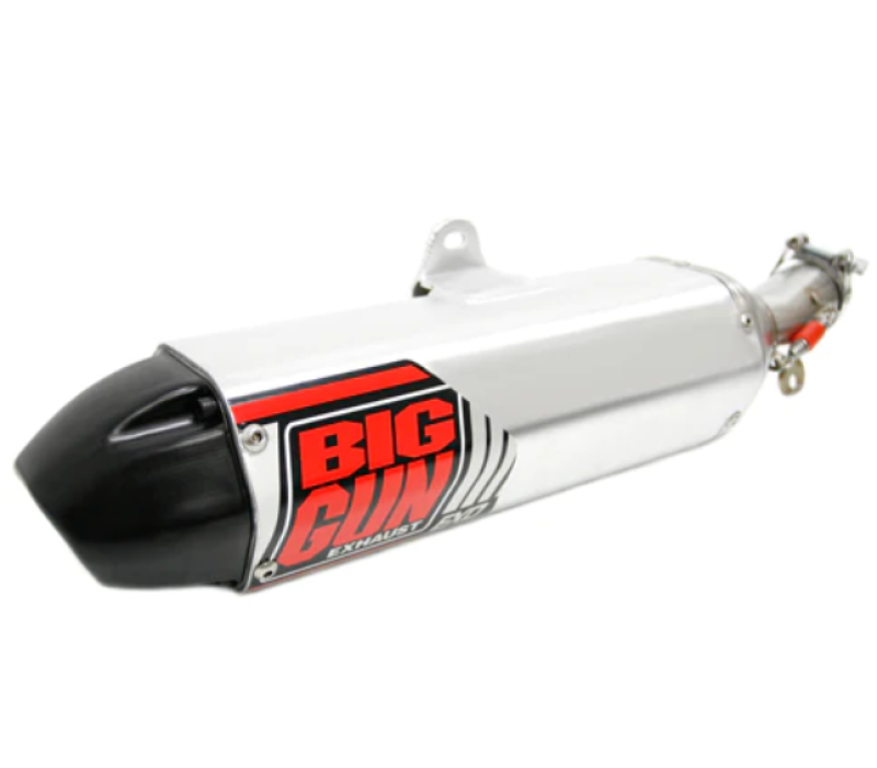 Big Gun 07-14 Kawasaki KFX 450R EXO Aluminum Slip On Exhaust 13-45502