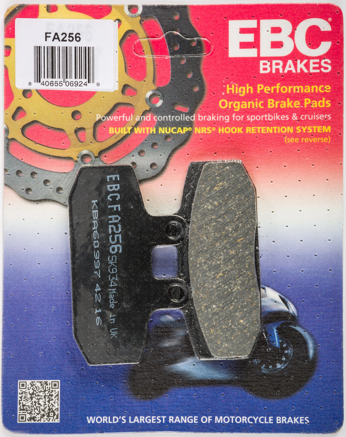 EBC Brake Pads FA256