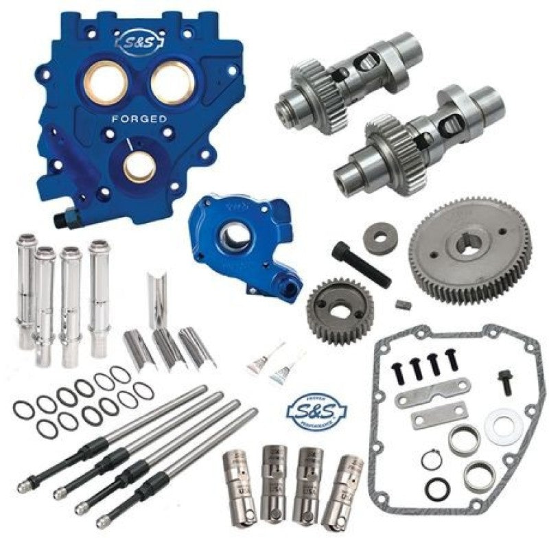 S&S Cycle 07-17 BT/2006 Dyna 551GE Easy Start Chain Drive Cam Chest Kit 310-0815