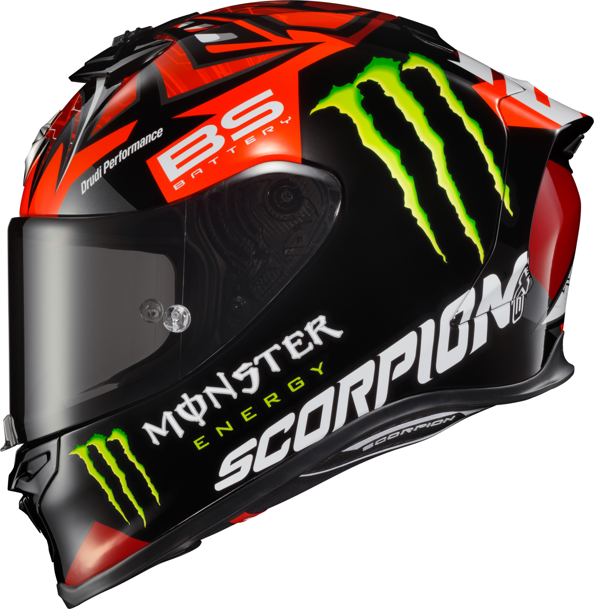 SCORPION EXO Exo-R1 Air Helmet Quartararo Monster Replica Black Xs R1-4102