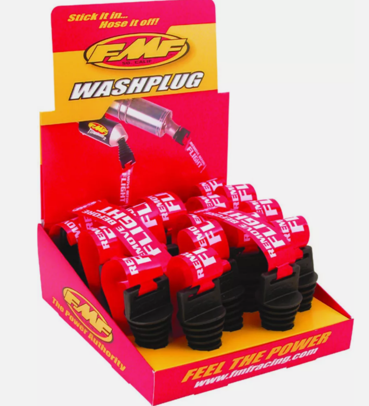 FMF Racing 4-Stroke Wash Plug P.O.P. Display (Includes 20 Plugs) 011384