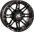 HIGH LIFTER Wheel - HL3 - Front/Rear - Gloss Black - 14x7 - 4/156 - 4+3 (+5 mm) 14HL03-1256