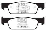 EBC 2016-2017 Smart Fortwo 0.9L Turbo Greenstuff Front Brake Pads DP22146