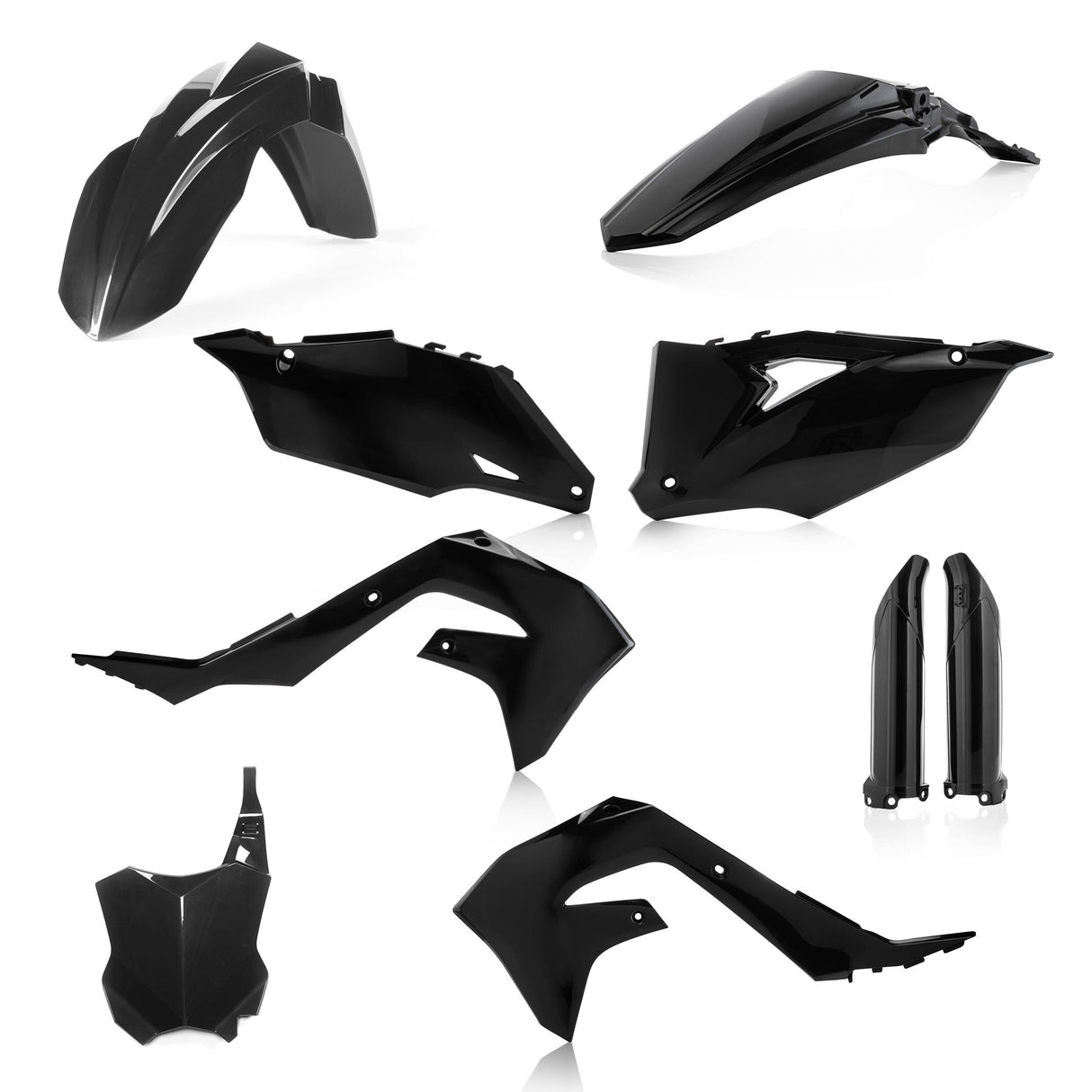 ACERBIS Full Plastic Kit Black 2736290001