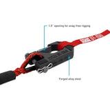 Borne Off-Road 10K Winch - Red Synthetic Rope