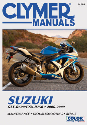 CLYMER Repair Manual Suz Gsx-R600/750 CM268