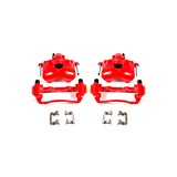 Power Stop 08-11 Ford Focus Front Red Calipers w/Brackets - Pair