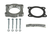 aFe 07-13 Chevrolet Silverado 1500/GMC Sierra 1500 Silver Bullet Throttle Body Spacer - Silver 46-34019