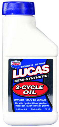 LUCASSemi-Synthetic 2-Cycle Oil 2.6oz10058