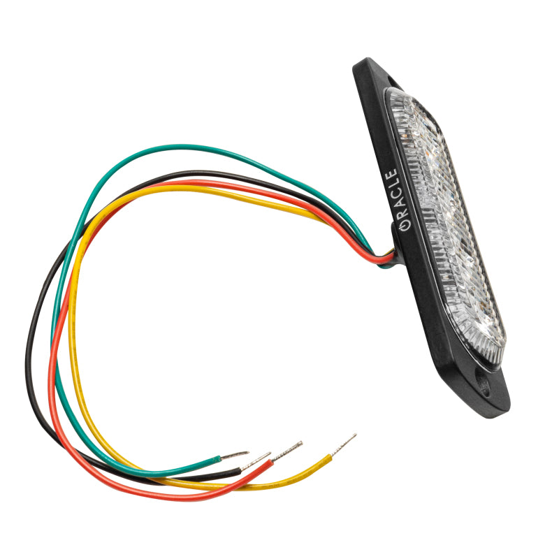 Oracle 4 LED Slim Strobe - Amber SEE WARRANTY