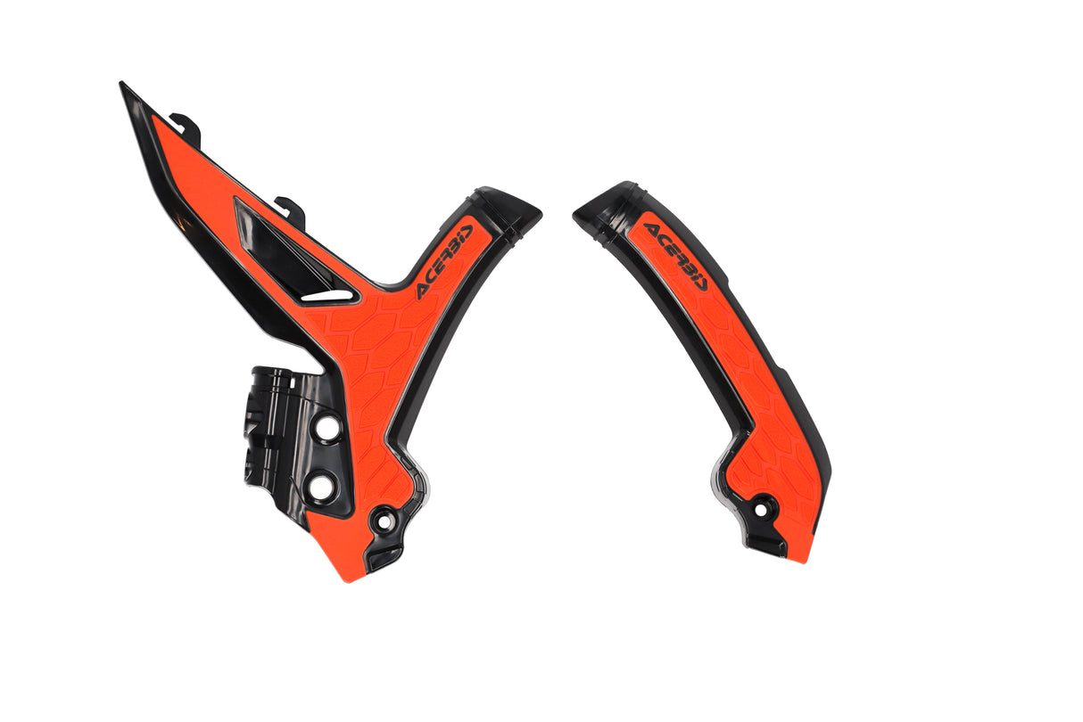 ACERBIS X-Grip Frame Guard Ktm Black/Orange 2975045229