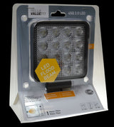 Hella ValueFit LED Work Lamps 4SQ 2.0 LED MV CR BP LA357106002