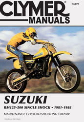 CLYMER Repair Manual Suz Rm125-500 CM379