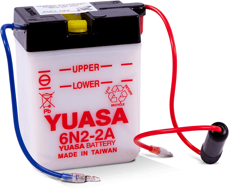 Yuasa 6N2-2A Conventional 6 Volt Battery YUAM2620A