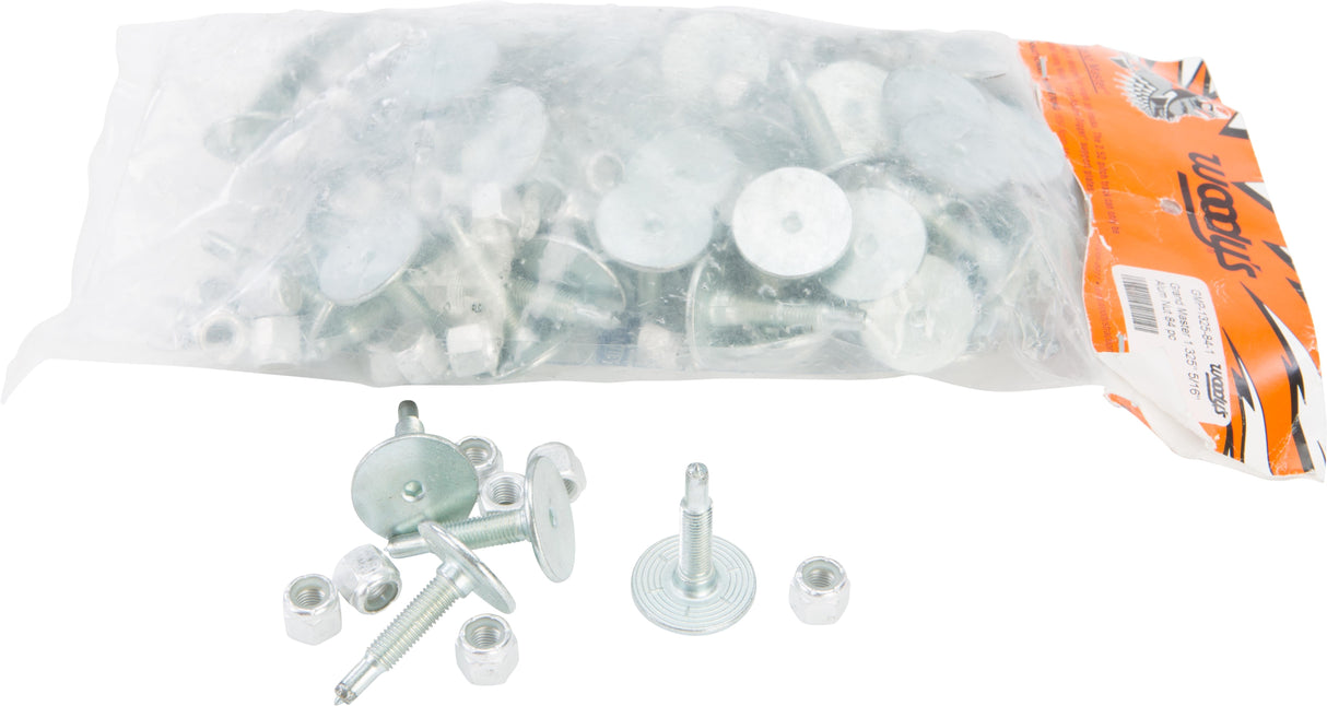 WOODYS Grand Master Silver Studs 1.325" 84/Pk GMP-1325-84