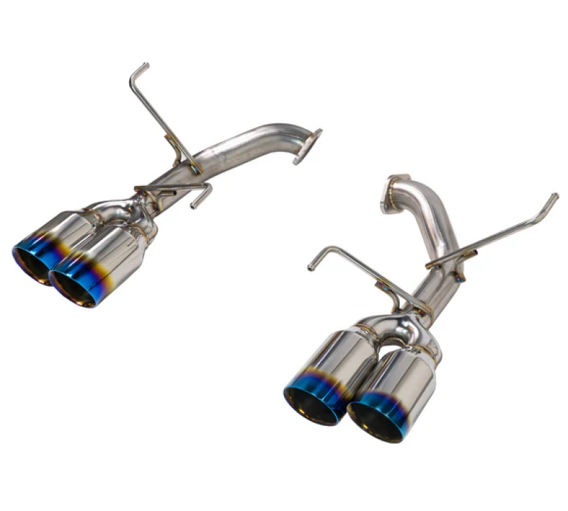 Remark 2022+ Subaru WRX (VB) 4in Axleback Exhaust w/ Burnt Stainless Double Wall Tip RO-TTVB-D4