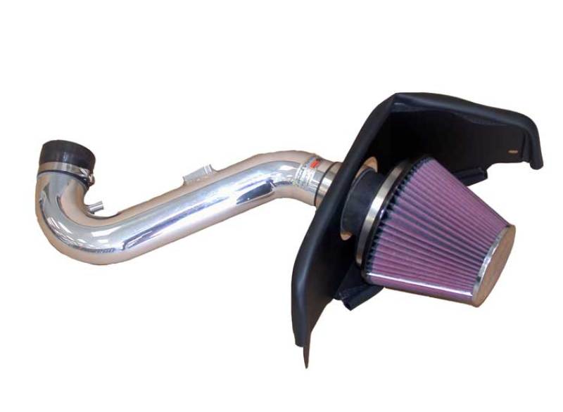 K&N 05-09 Ford Mustang V6 4.0L  Polished Typhoon Short Ram Intake 69-3522TP