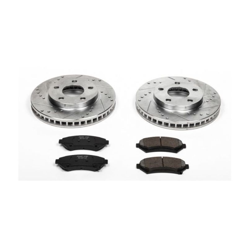 Power Stop 97-05 Buick Century Front Z23 Evolution Sport Brake Kit