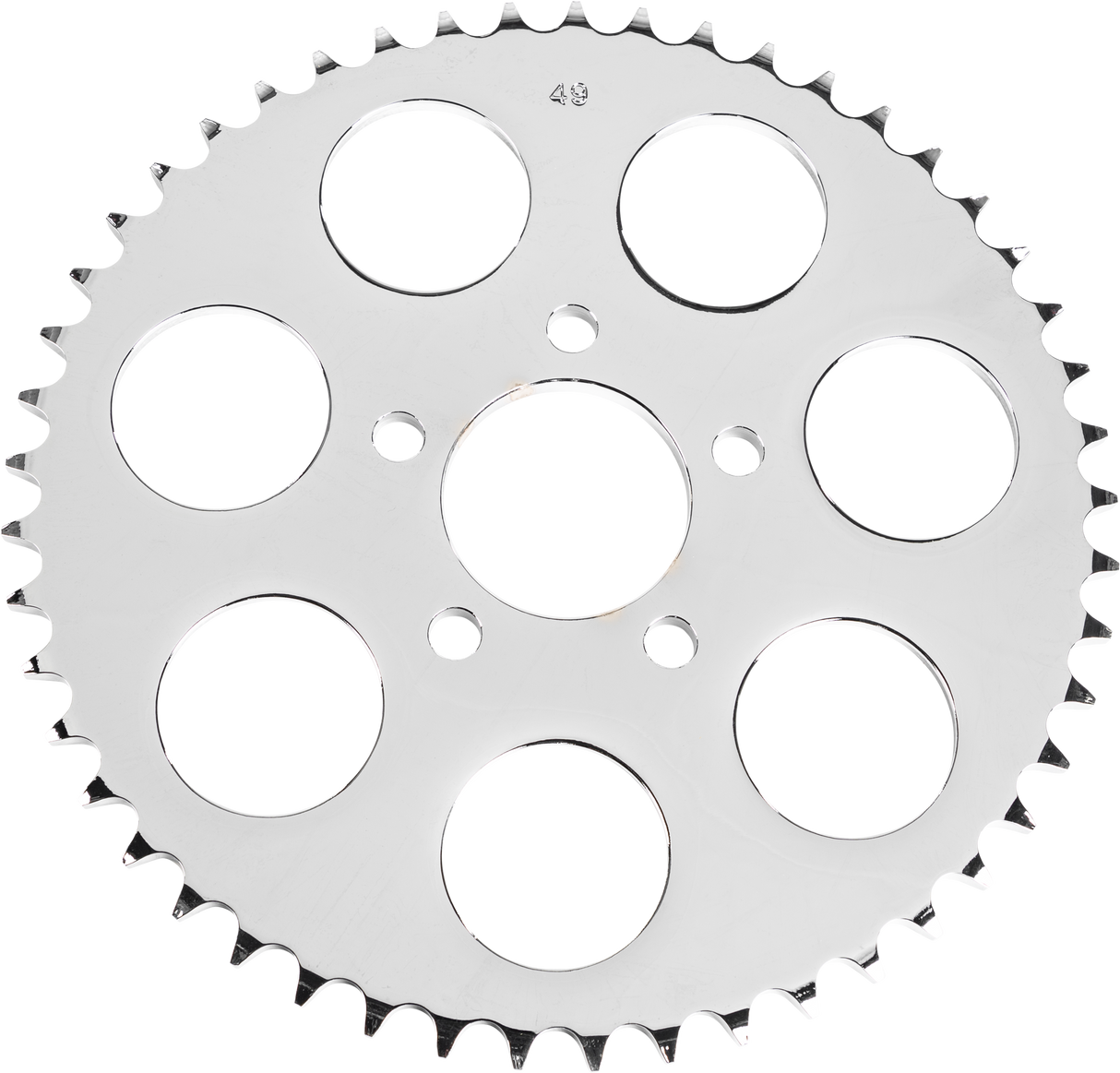 HARDDRIVE Chrome Rear Sprocket 49t Big Twin 00-13 201653