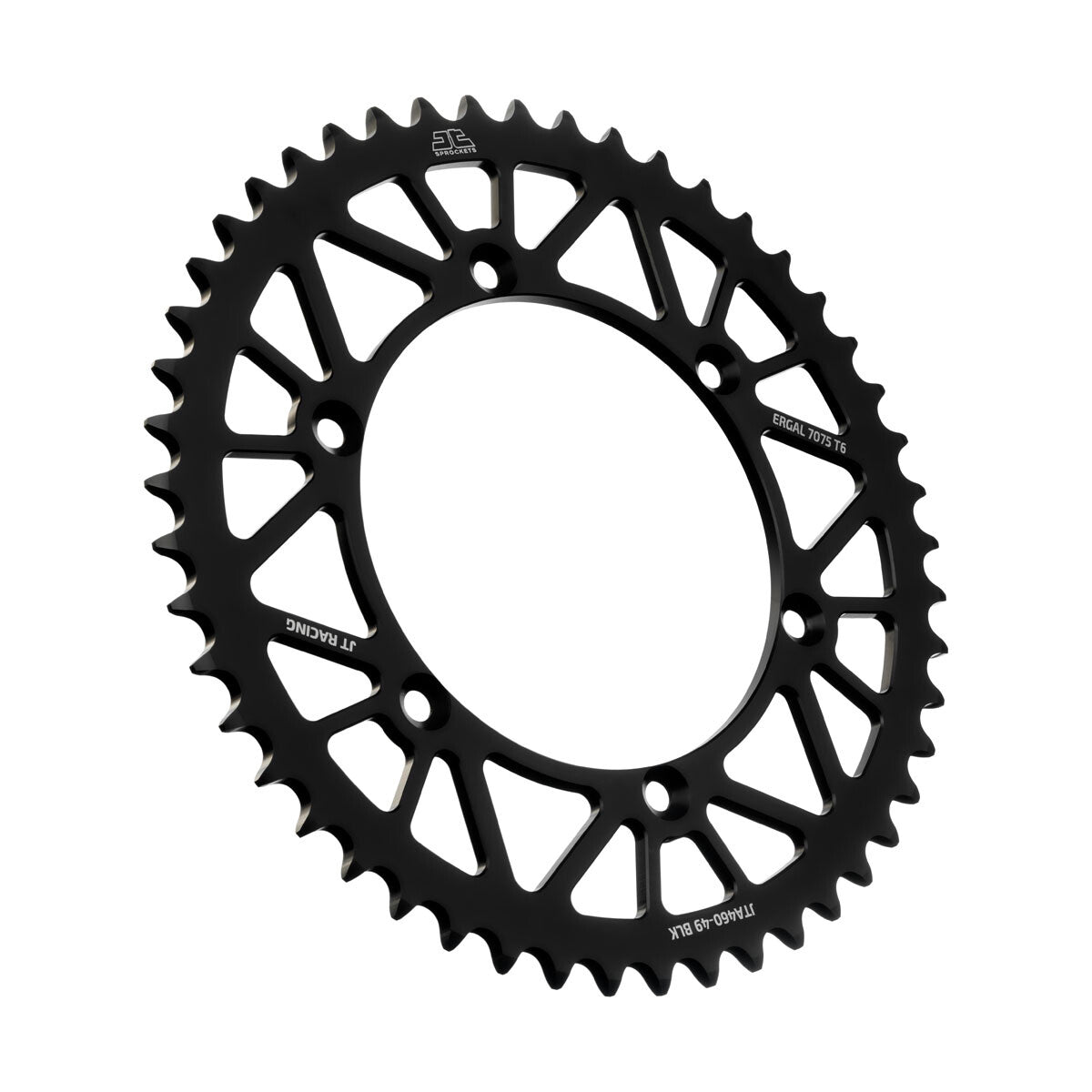 JTRear Racelite Sprocket Alum 49t-520 Blk Kaw/SuzJTA460.49BLK