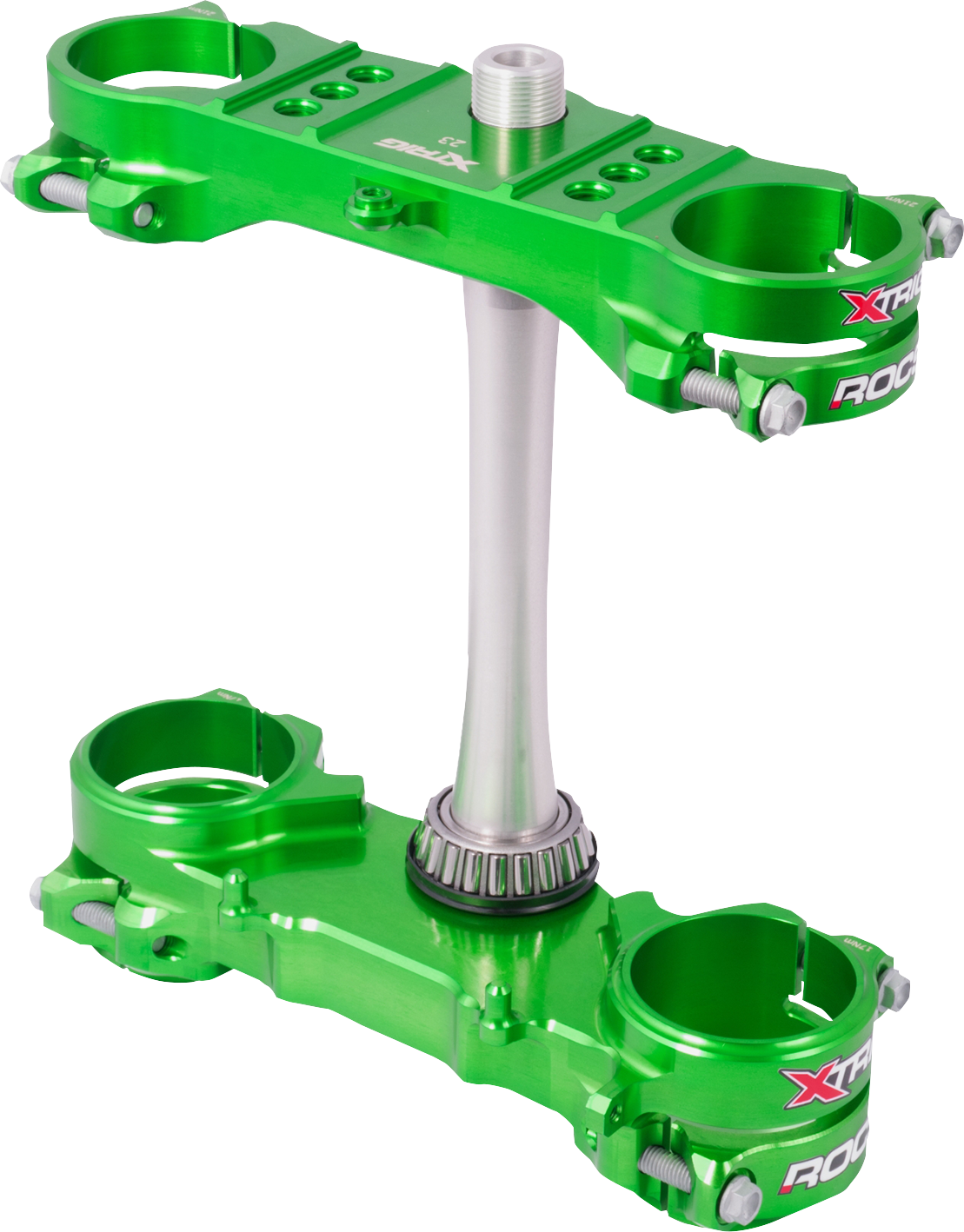 XTRIG Triple Clamp - 23 mm - Green 501330401201