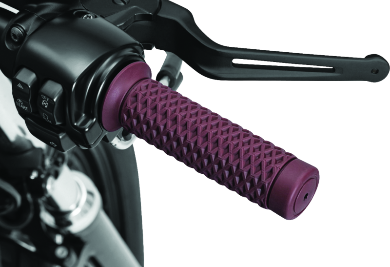 Kuryakyn Braaap Grips 7/8in Red 6597