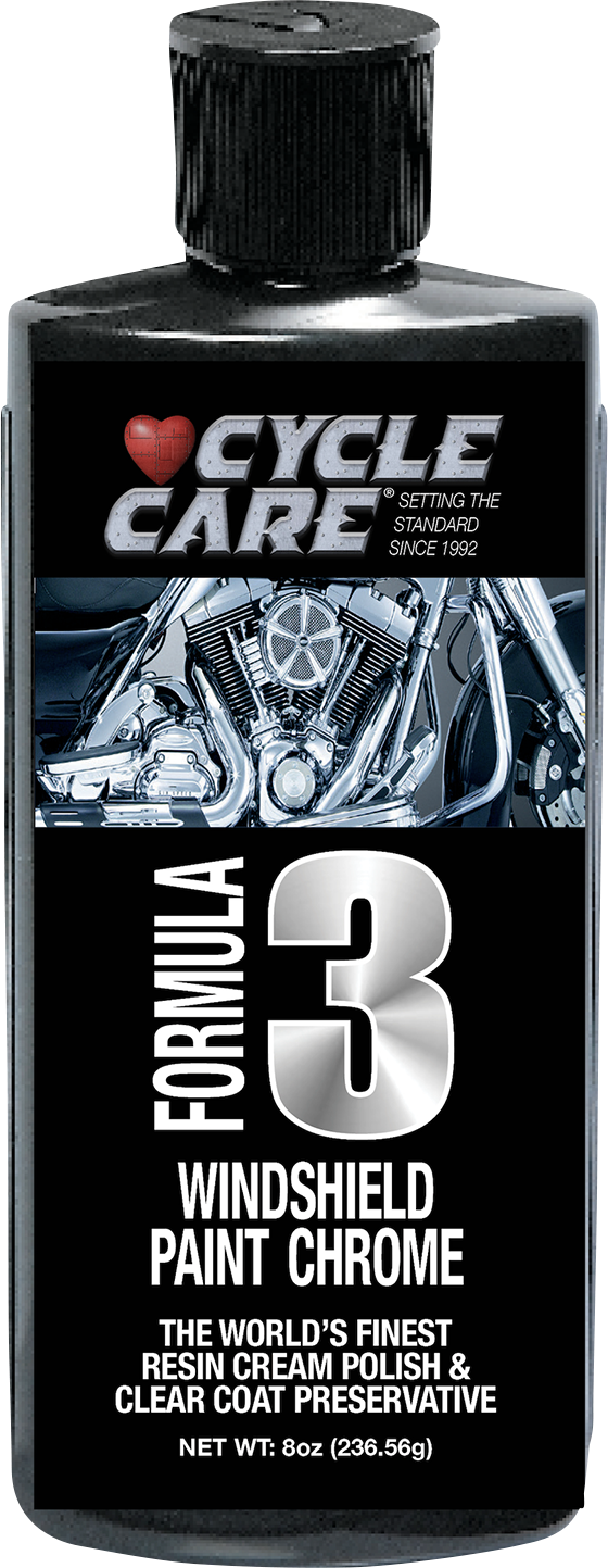 CYCLE CARE FORMULAS Formula 3 Polish - 8 oz. net wt. 3008