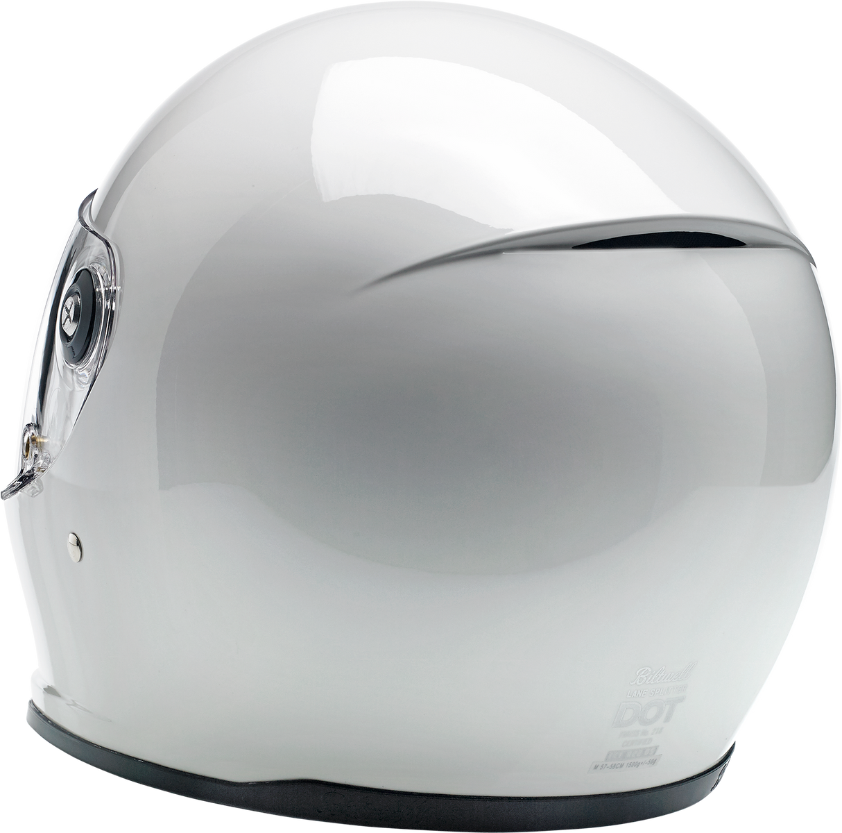 BILTWELL Lane Splitter Helmet - Gloss White - 2XL 1004-104-106