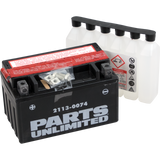 Parts Unlimited Agm Battery - Ytx7a-Bs .35 L Ctx7a-Bs