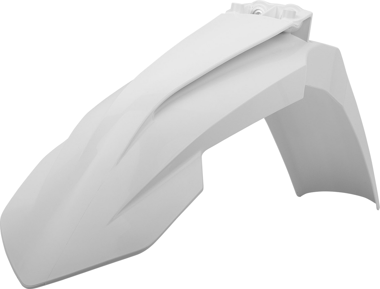 POLISPORT Fender - Front - White - KTM 8574200002